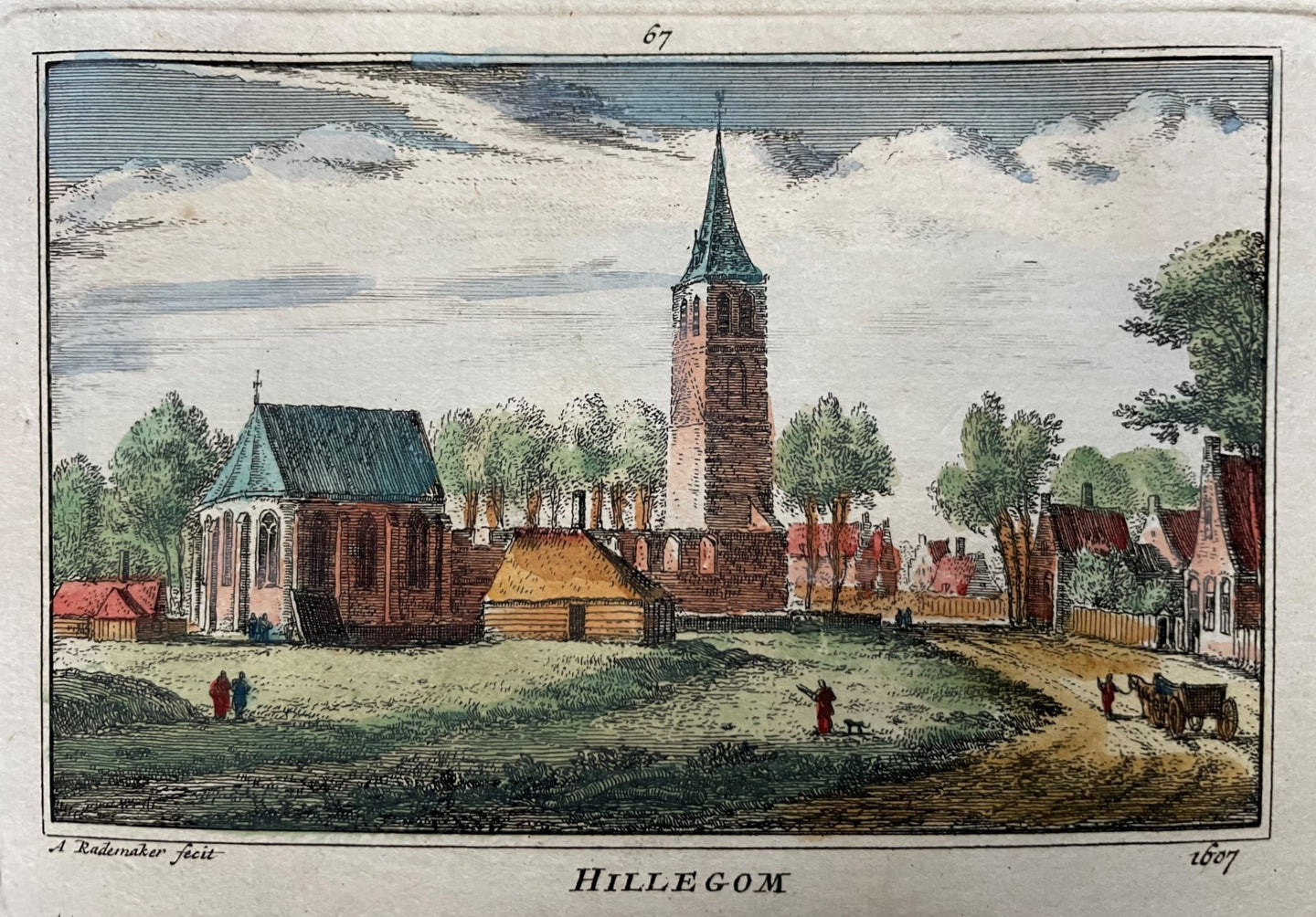 Hillegom - A Rademaker / JA Crajenschot - 1792
