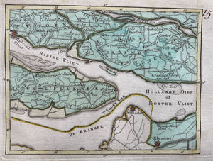 Zuid-Holland Hellevoetsluis / Hoekse Waard / Middelharnis - C en JC Sepp - 1773