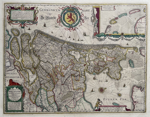 Holland - H Hondius - 1639