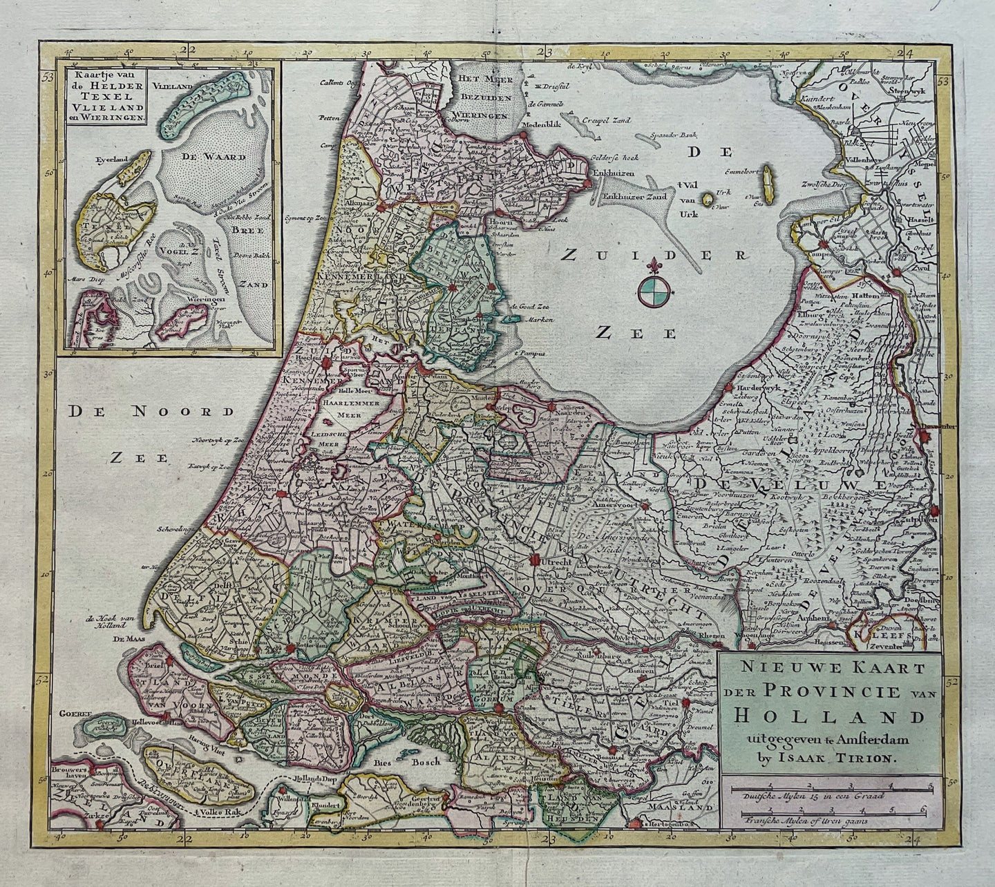 Holland - I Tirion - 1753