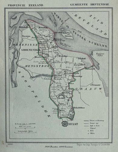 Hontenisse - Kuijper / Suringar - 1866