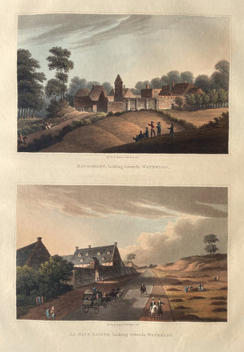 België Hougomont Eigenbrakel La Haye Sainte Belgium - R Bowyer - 1816