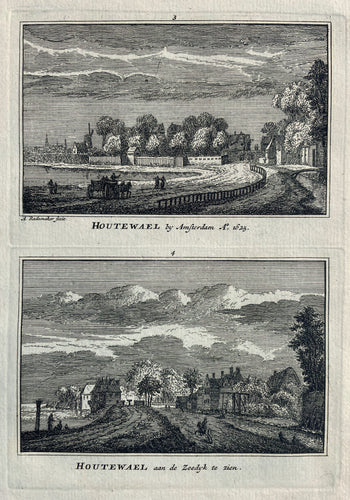 Amsterdam Houtewael - A Rademaker / JA Crajenschot - 1792