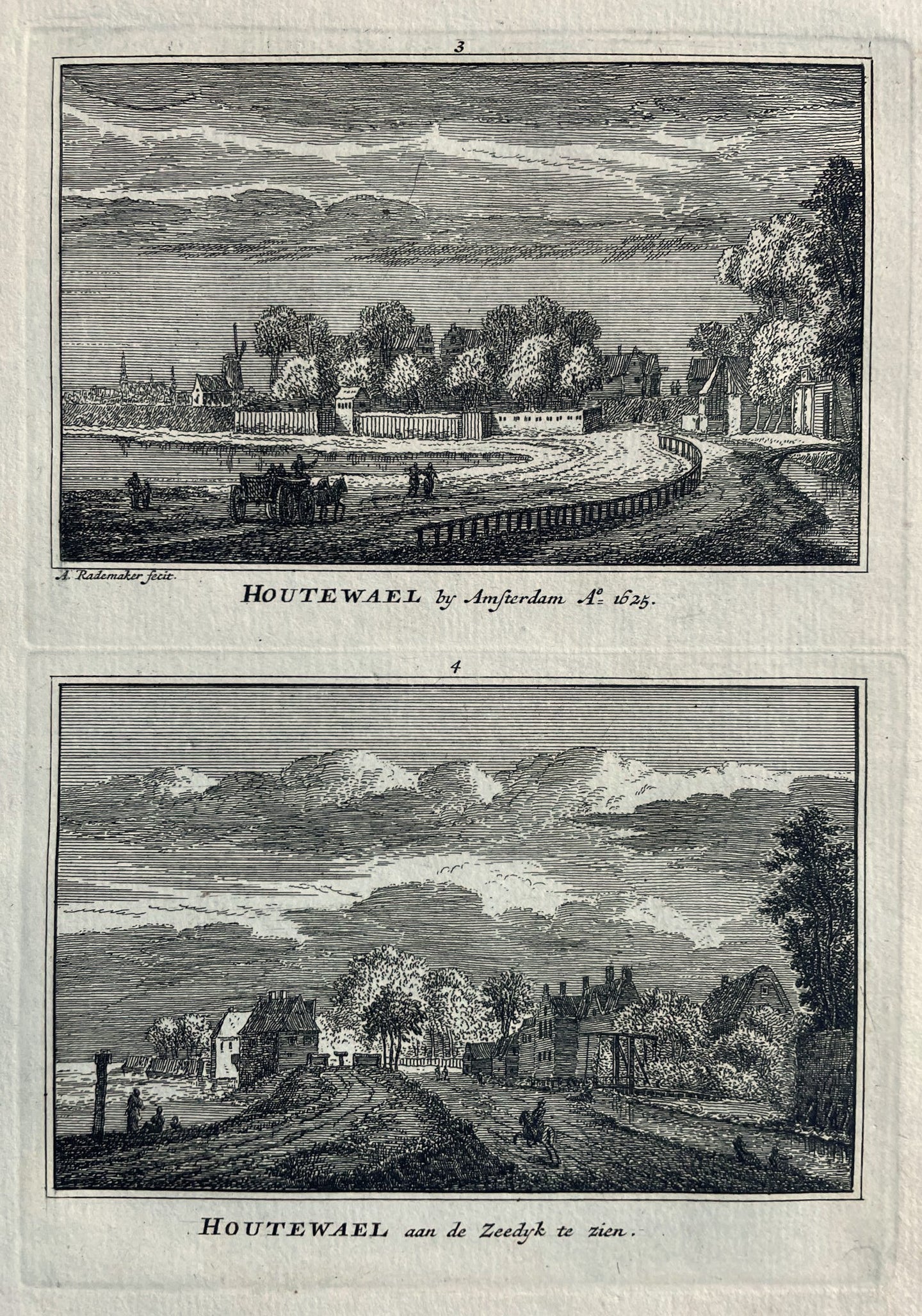Amsterdam Houtewael - A Rademaker / JA Crajenschot - 1792