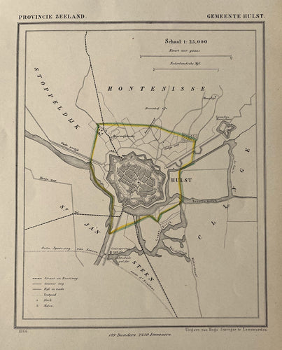 Hulst - Kuijper / Suringar - 1867