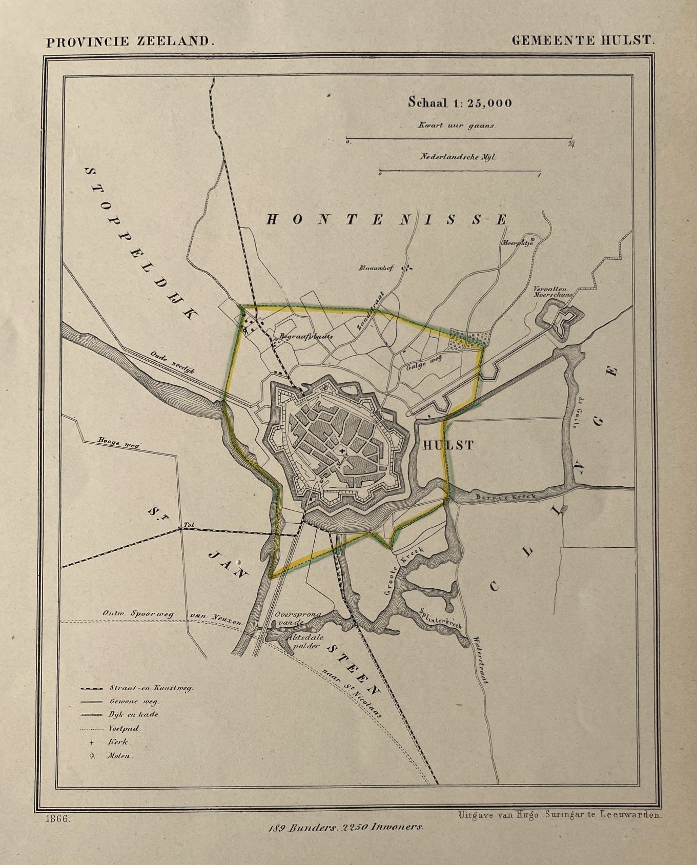 Hulst - Kuijper / Suringar - 1867