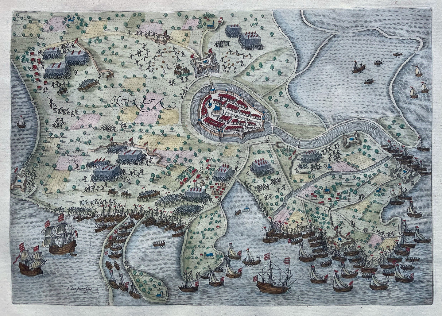 Hulst - JJ Orlers & H van Haestens - 1610