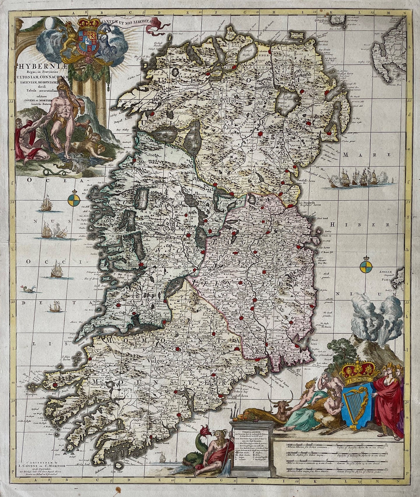 Ierland British Isles Ireland - J Covens & C Mortier - circa 1730