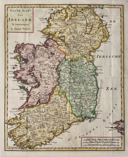 Ierland British Isles Ireland - I Tirion - 1755