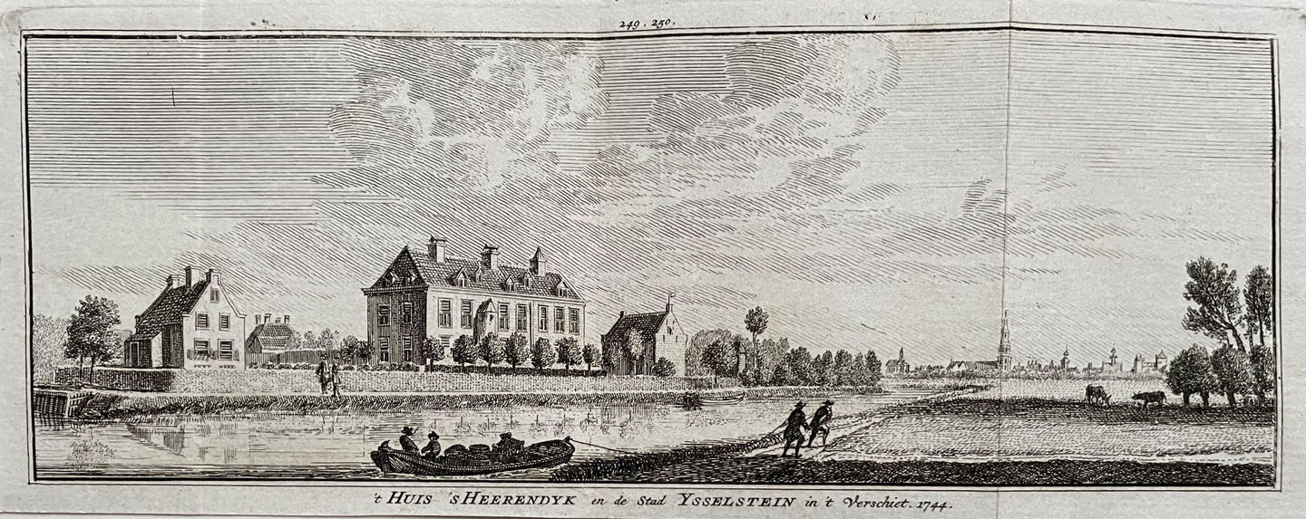 IJsselstein Huis 's Heerendijk - H Spilman - ca. 1750