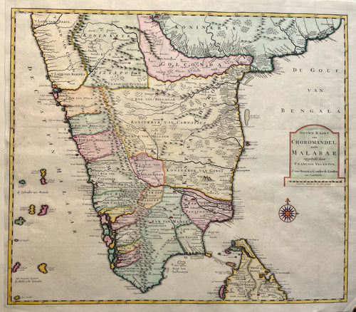 India Southern India - F Valentijn - 1724