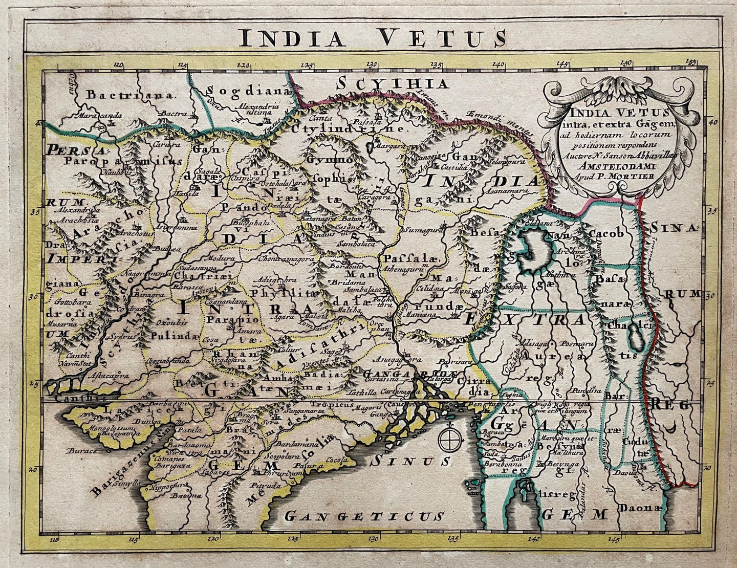India Nort India - P Mortier - 1705