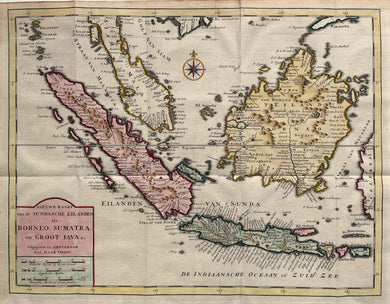 Indonesië Maleisië Indonesia Malaysia Sumatra Java Borneo - I Tirion - circa 1753