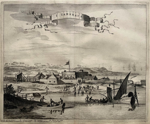 Brazilië Fort Oranje Brazil - A Montanus - 1671