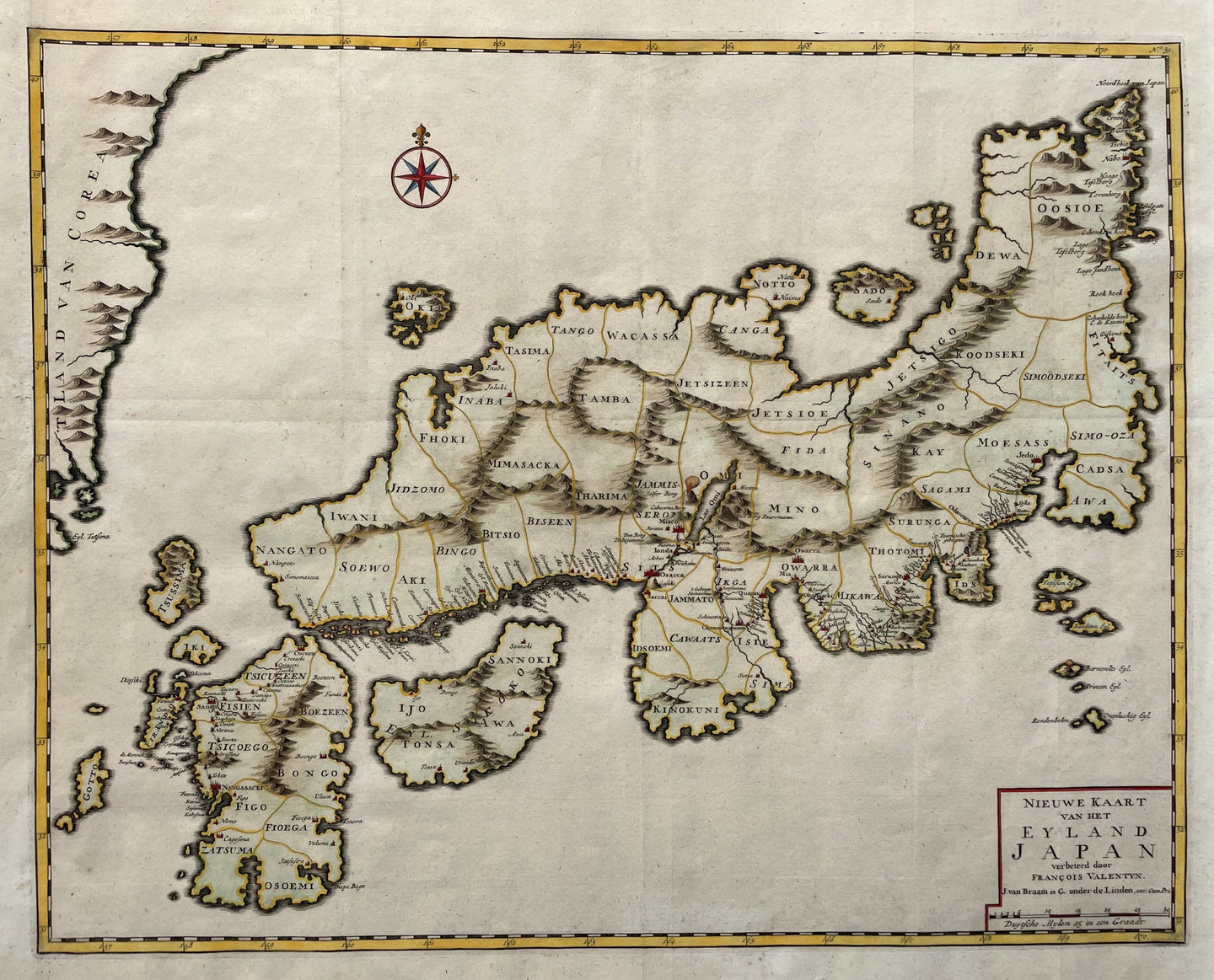 Japan - F Valentijn - 1724
