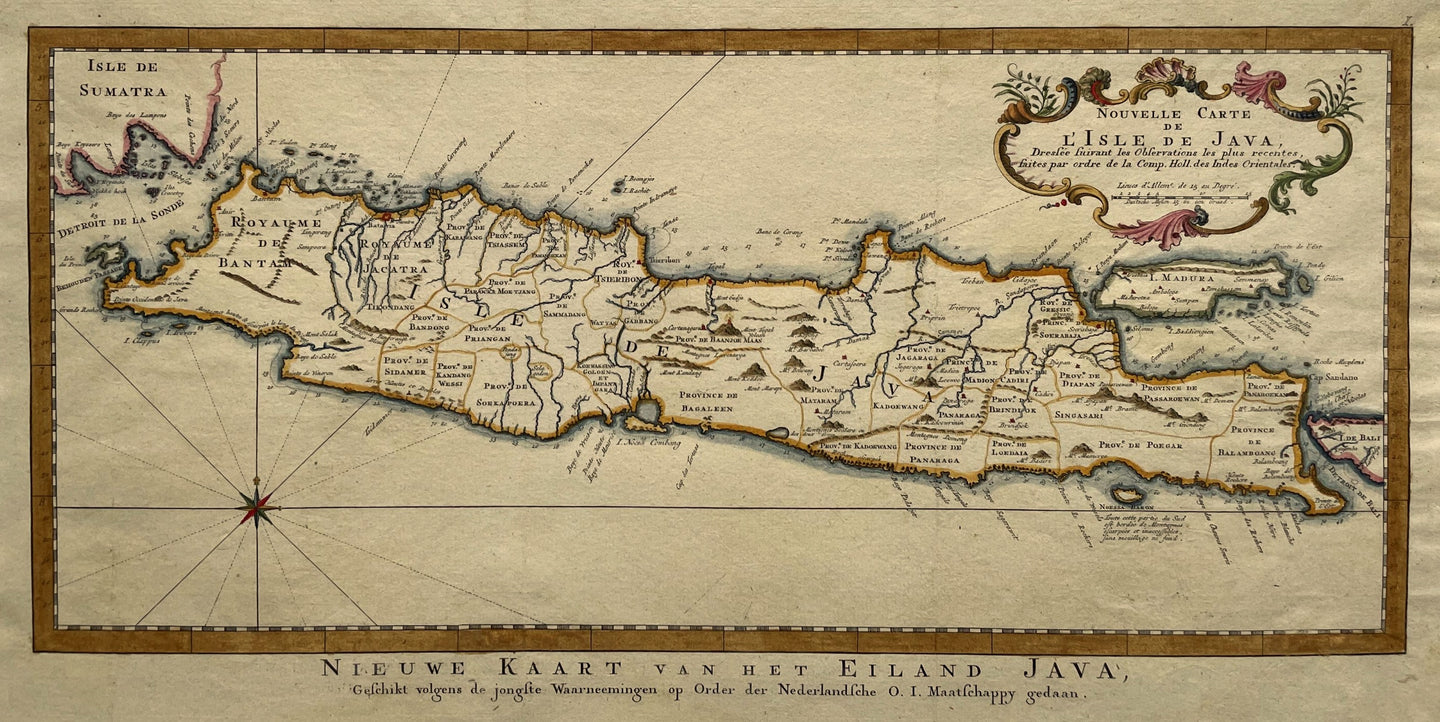 Indonesië Java Indonesia - J van der Schley / P de Hondt - 1763
