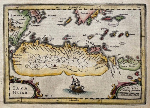 Indonesië Java Indonesia - I Commelin J Janssonius - 1646