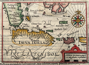 Indonesië Indonesia - JI Pontanus / Jodocus Hondius - 1614