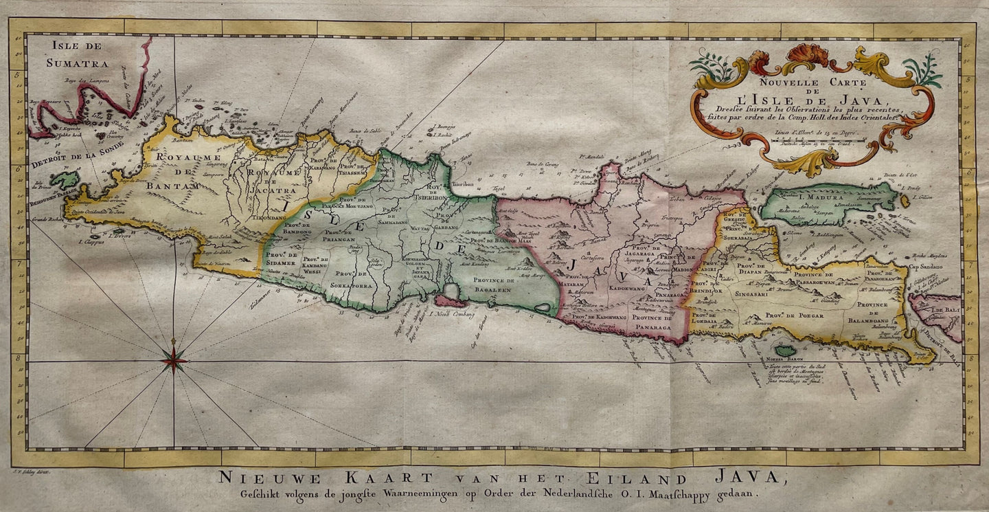Indonesië Java Indonesia - J van der Schley / P de Hondt - 1763