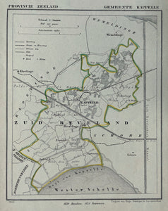 Kapelle (Zeeland) - Kuijper / Suringar - 1866