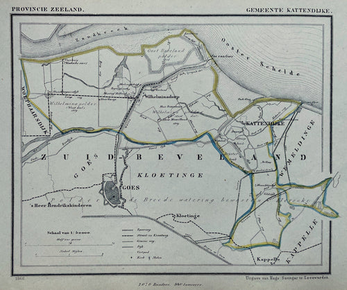 Kattendijke - Kuijper / Suringar - 1867