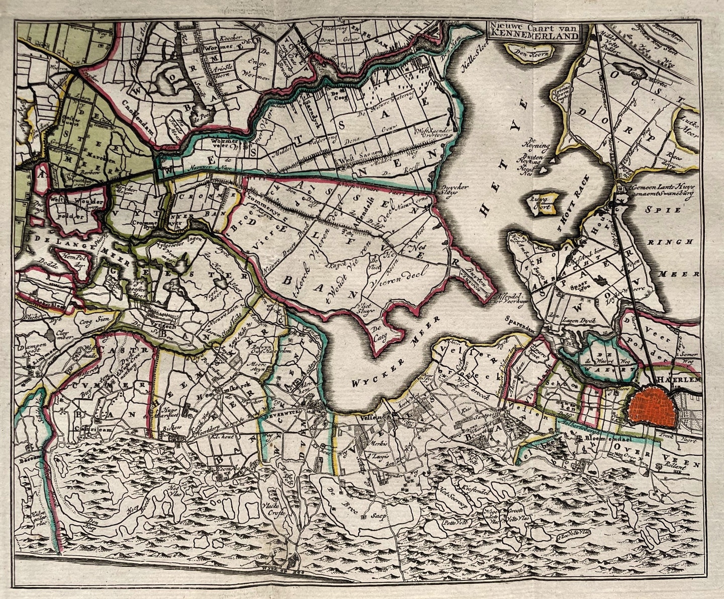 Holland Kennemerland - H de Leth - 1740