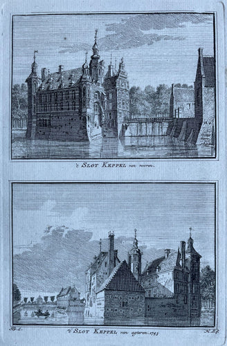 Laag Keppel Kasteel - H Spilman - ca. 1750
