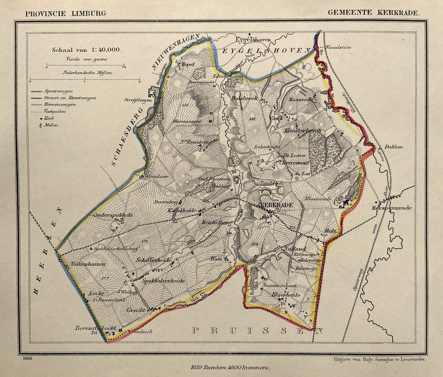 Kerkrade - J Kuijper / H Suringar - 1866