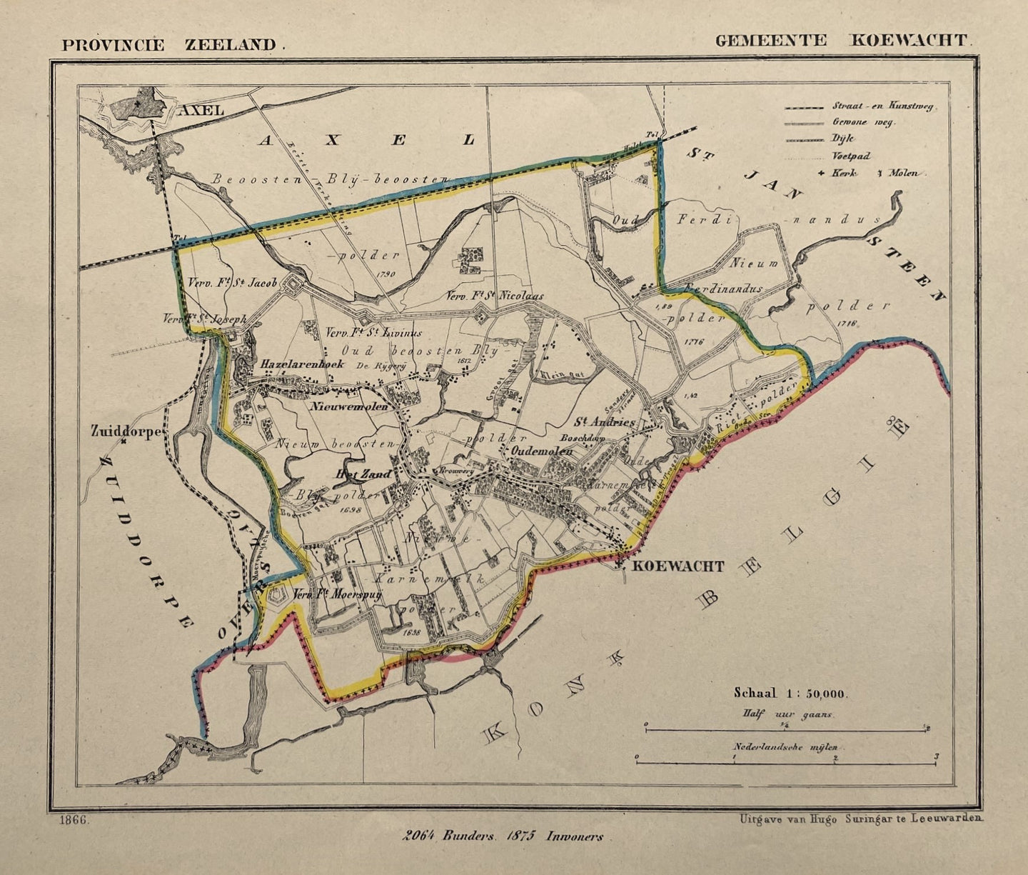 Koewacht - Kuijper / Suringar - 1866