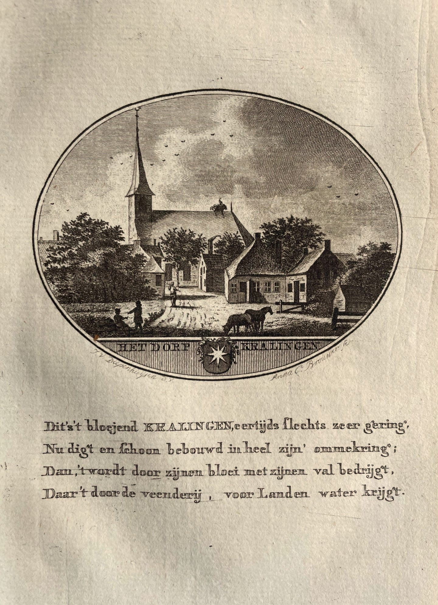 Kralingen Rotterdam - Van Ollefen & Bakker - 1793
