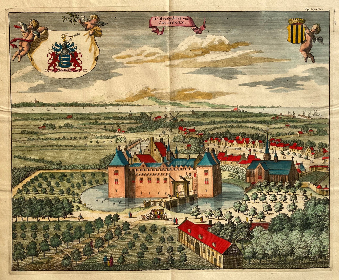 Kruiningen Vogelvluchtperspectief - M Smallegange - 1696