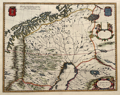 Lapland - Joan Blaeu - 1664
