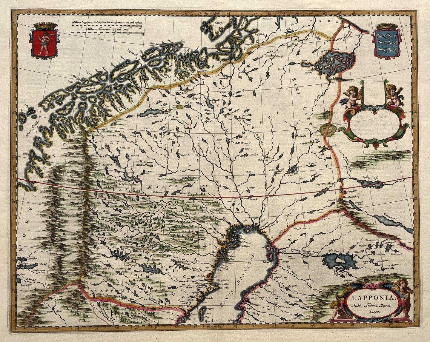 Lapland - Joan Blaeu - 1664