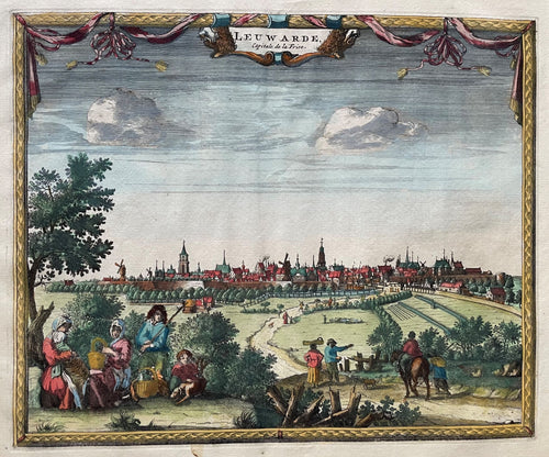 Leeuwarden - P van der Aa - circa 1729