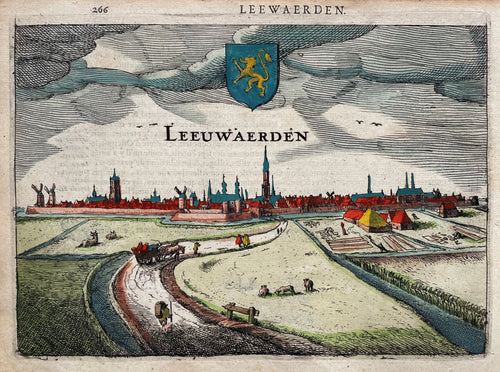 Leeuwarden - J Jansz / L Guicciardini - 1616