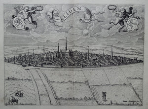 Leiden - Joannes van Doetecum - circa 1595