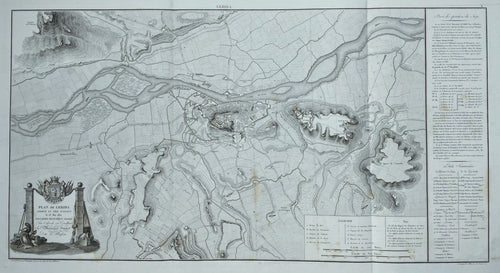 Spanje Lerida Spain - Marechal Suchet / Adolphe Bossange - 1828