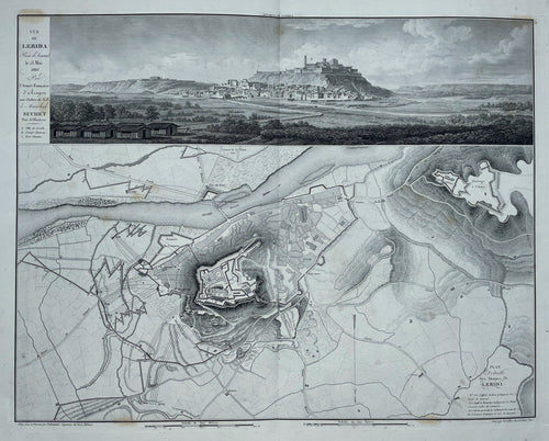 Spanje Lerida Spain - Marechal Suchet / Adolphe Bossange - 1828