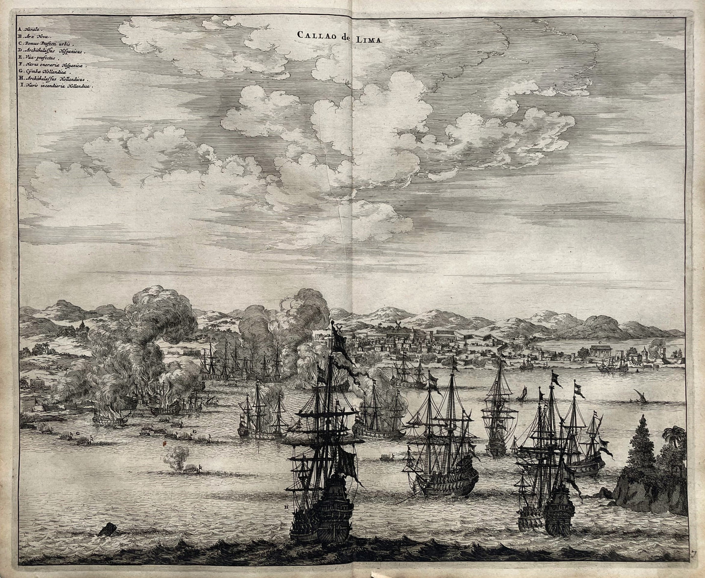 Peru Lima - A Montanus - 1671