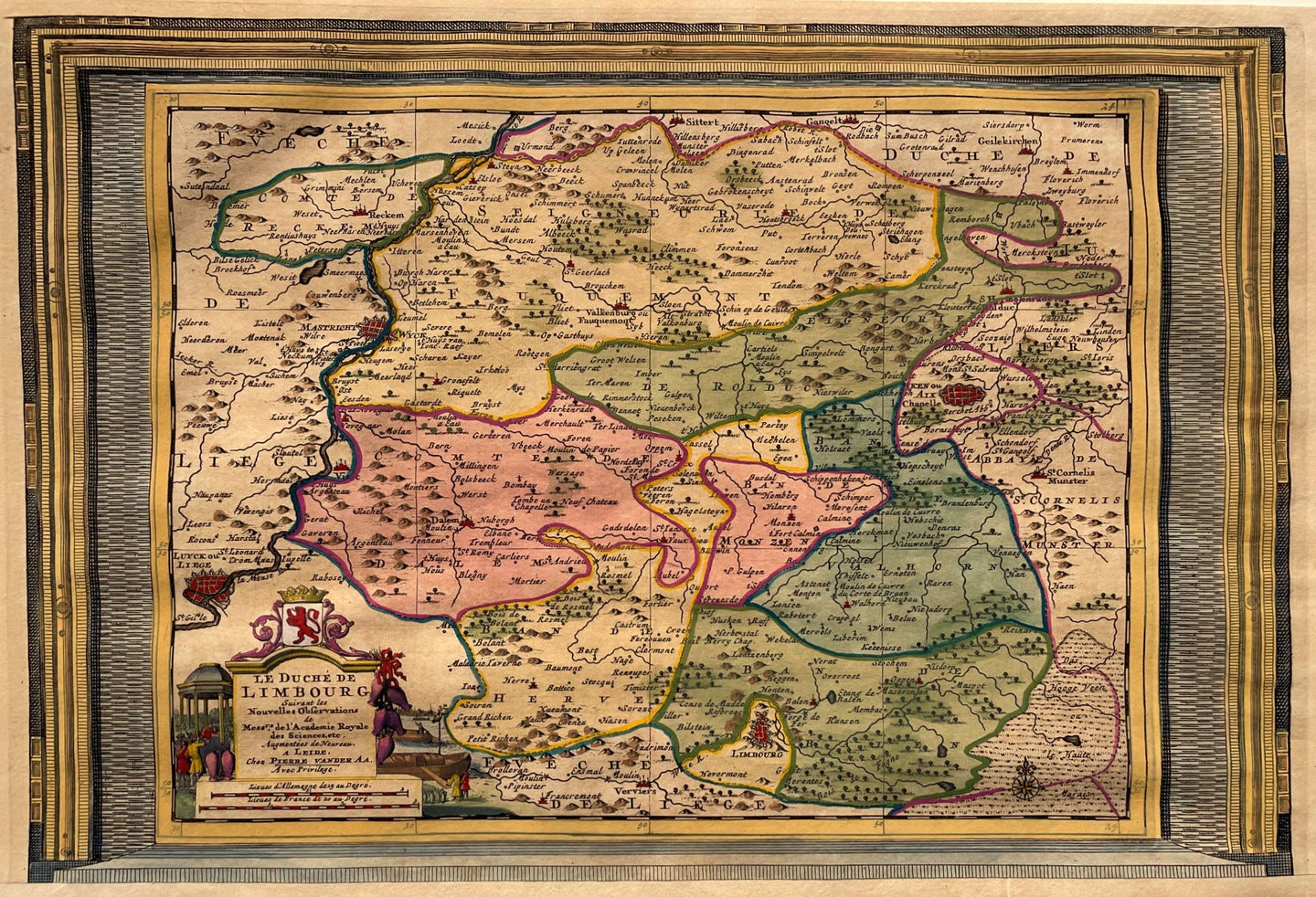 Limburg - Pieter van der Aa - 1713