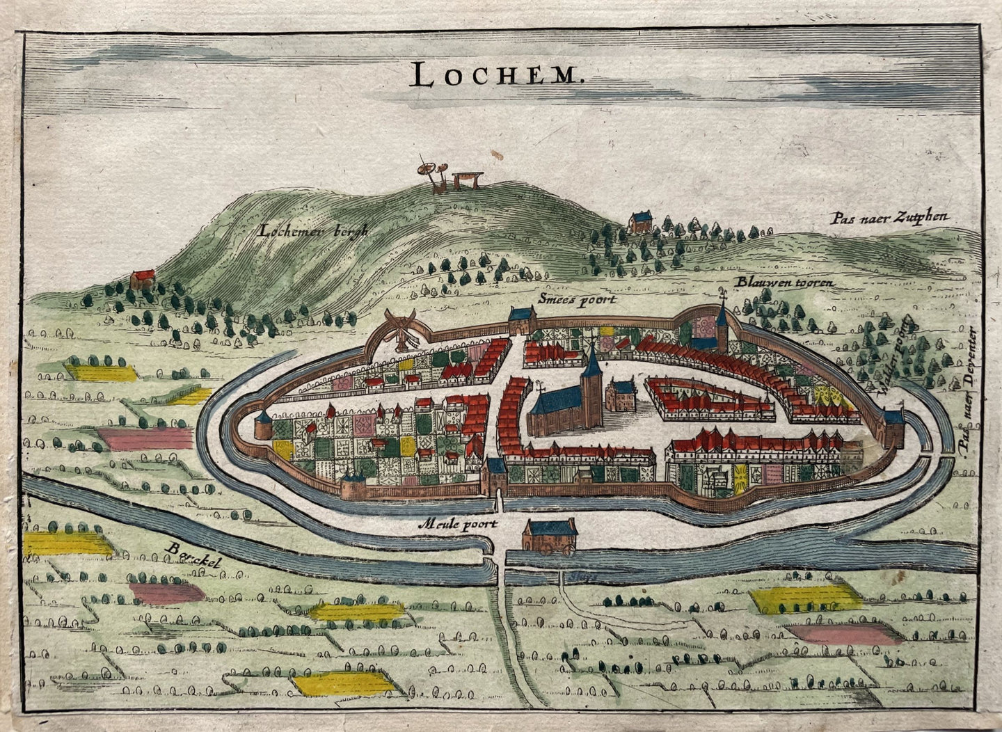 Lochem - N Geelkercken / J van Biesen - 1654