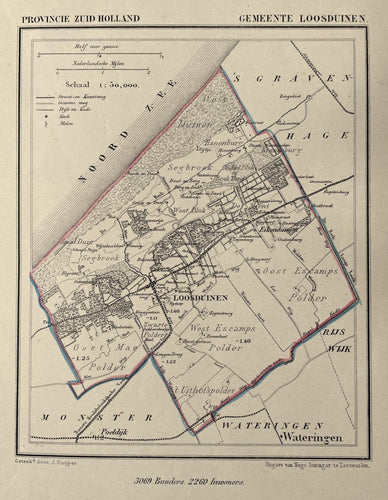 Loosduinen - J Kuijper / H Suringar - ca. 1867