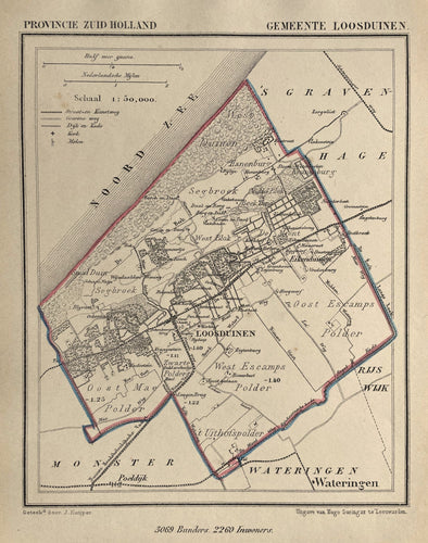 Loosduinen - J Kuijper / H Suringar - ca. 1867