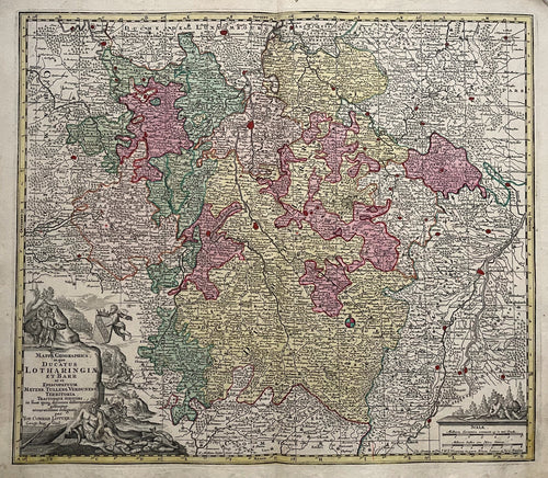 Frankrijk Lotharingen France Lorraine - TC Lotter - circa 1760