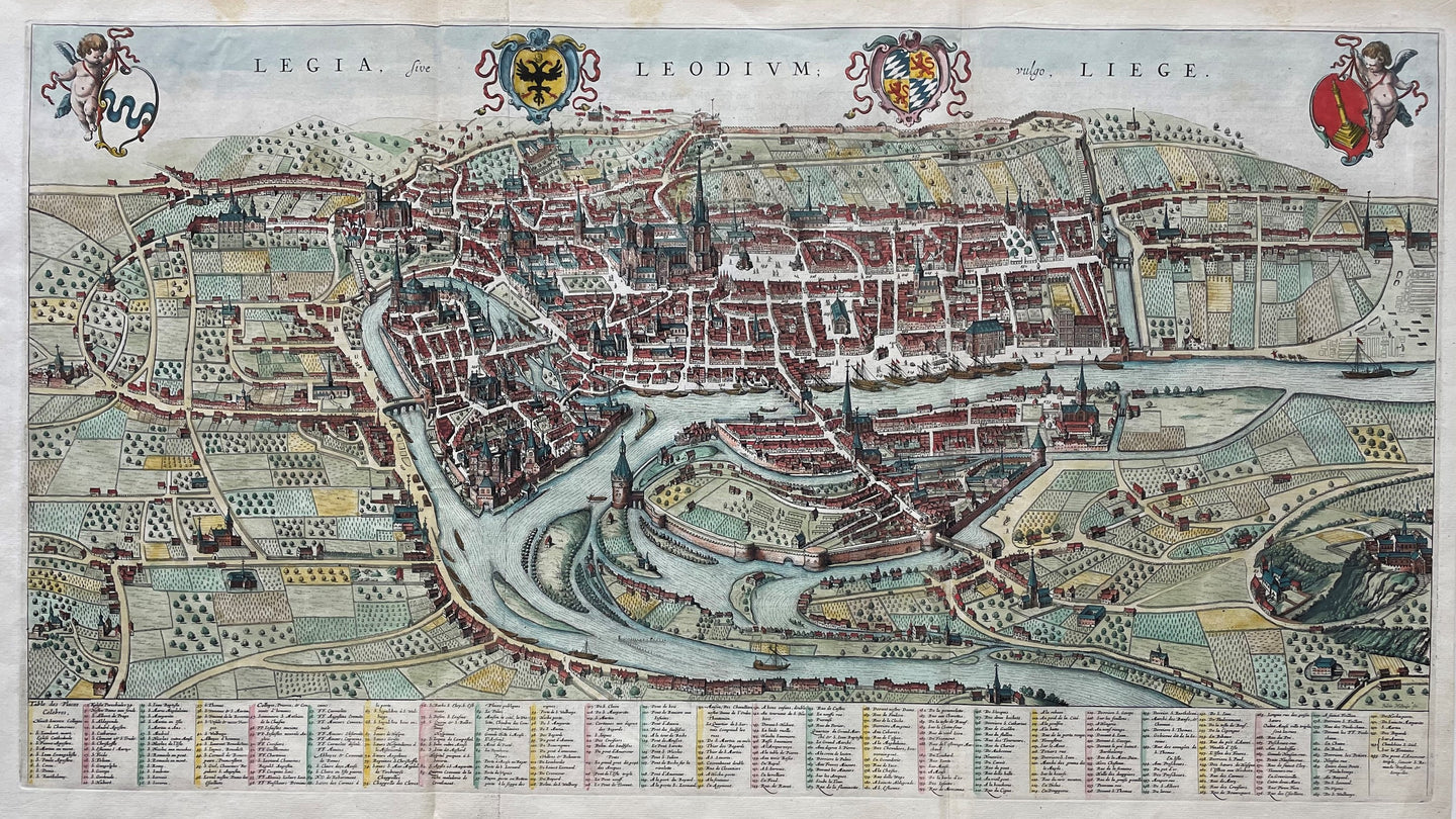 België Luik Belgium Liège - Joan Blaeu - 1649