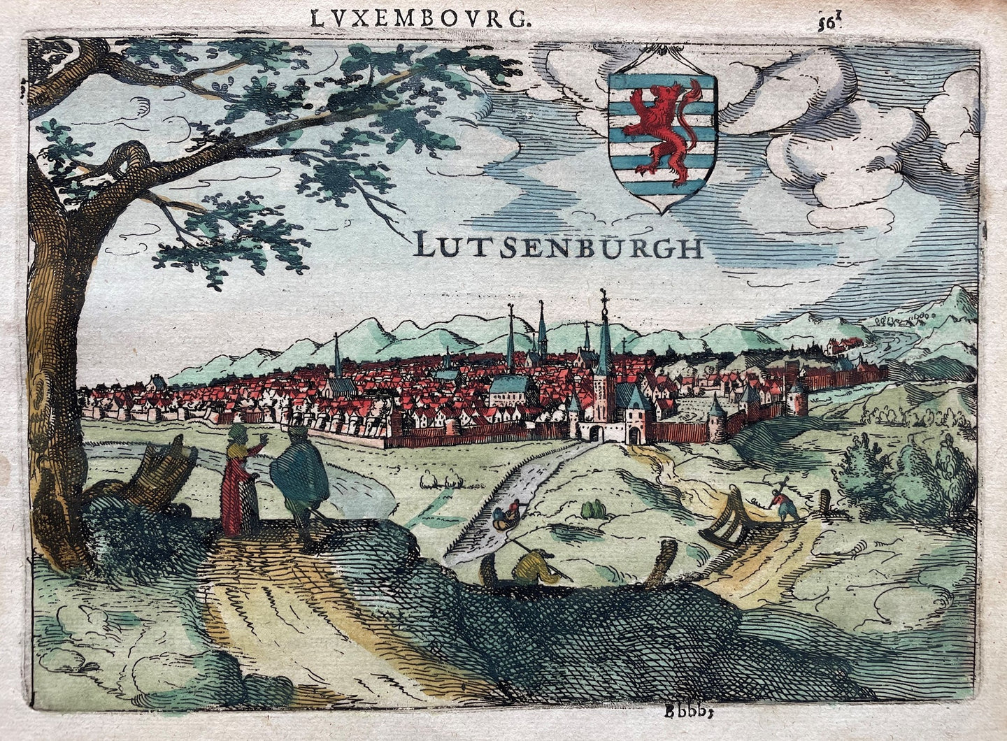 Luxemburg Luxembourg - L Guicciardini - 1613