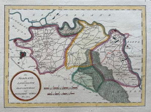 Brabant Oss Uden Cuijk - FJJ von Reilly - circa 1789
