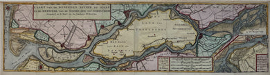 Holland Maasmonding, Merwede - I Tirion / M Bolstra - ca. 1745
