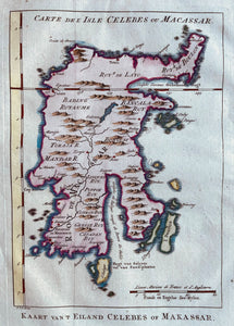 Indonesië Celebes Sulawesi Indonesia - J van der Schley / P de Hondt - 1763