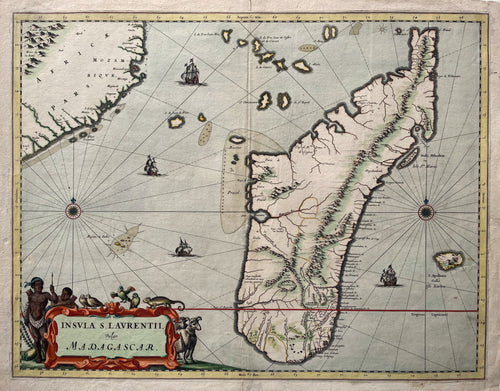 Madagascar - Joan Blaeu - circa 1662